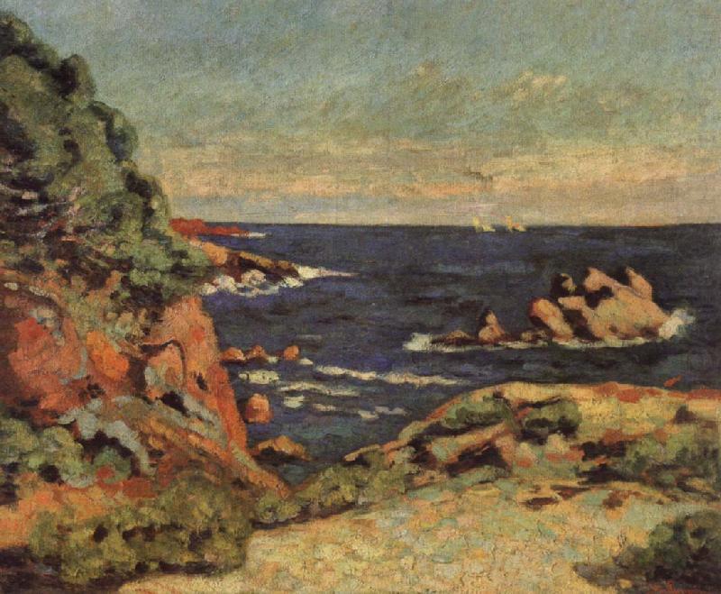 View of Agay, Armand guillaumin